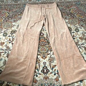 Juicy Couture Light Brown Petite Pants cut off Flare